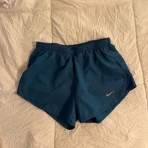 blue nike shorts